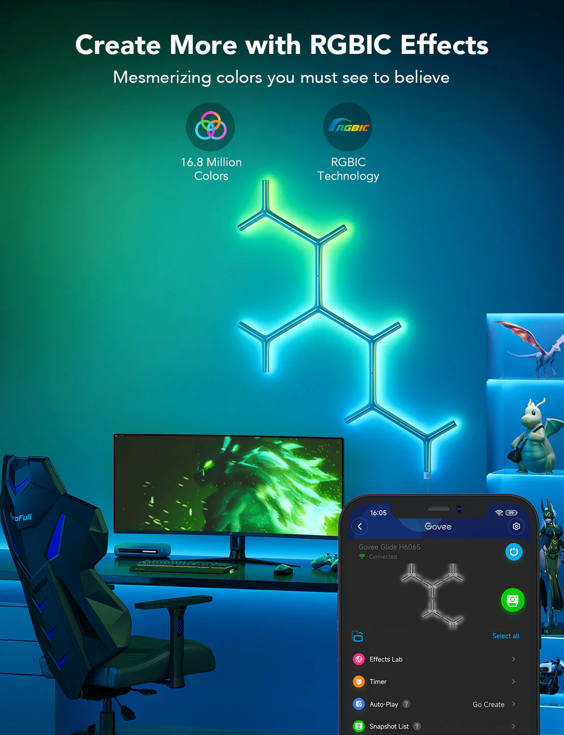 Govee Glide RGBIC Y Lights - Image 11