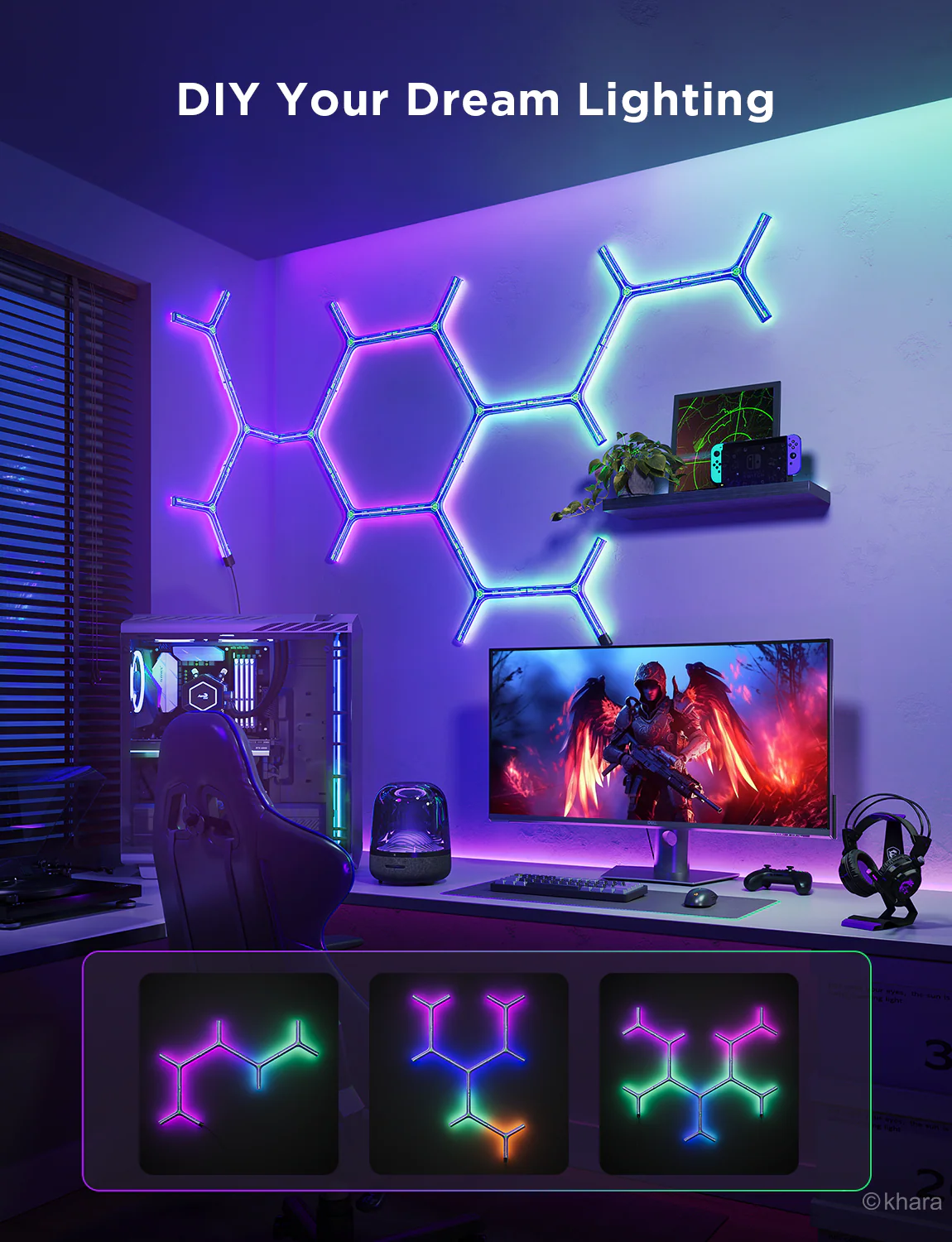 Govee Glide RGBIC Y Lights - Image 3