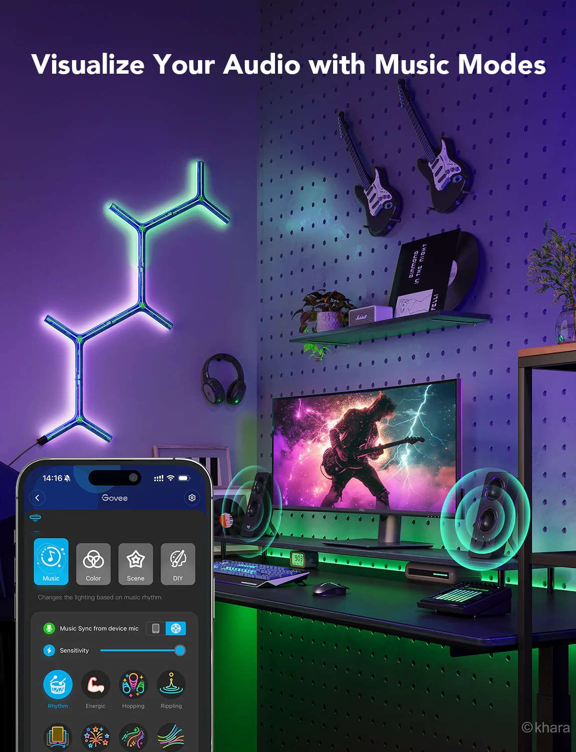 Govee Glide RGBIC Y Lights - Image 5