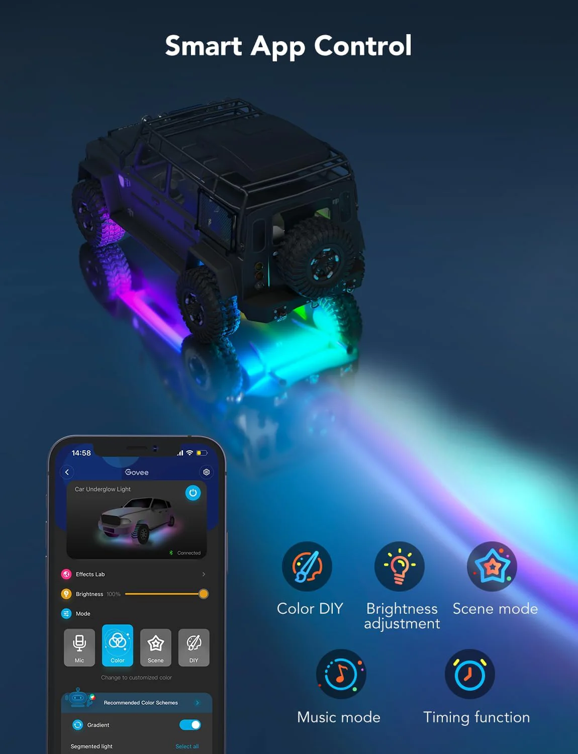 Govee RGBIC Car Underglow Lights - Image 5