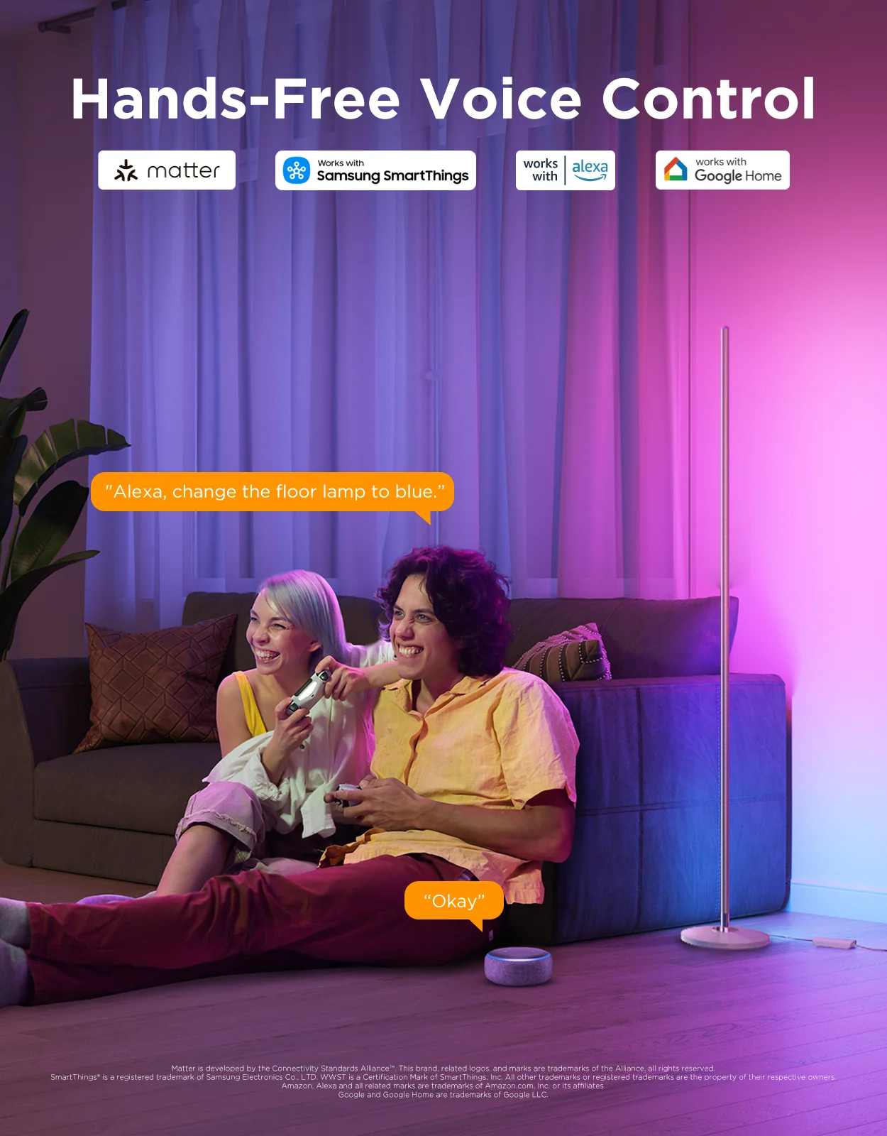 Govee RGBICW Smart Floor Lamp Basic - Image 21