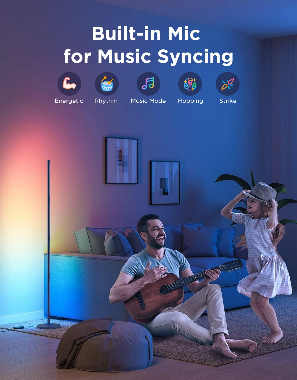 Govee RGBICW Smart Floor Lamp Basic - Image 32