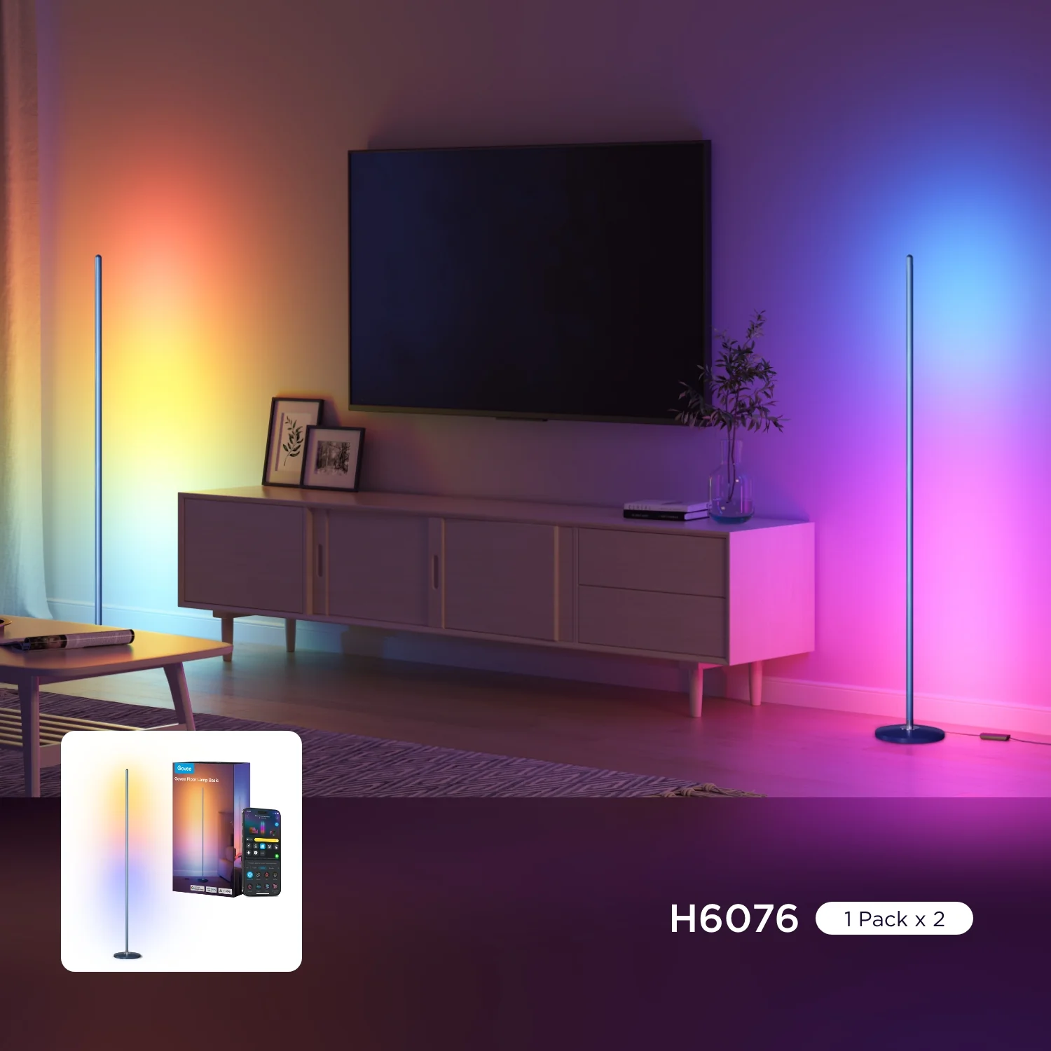 Govee RGBICW Smart Floor Lamp Basic - Image 34