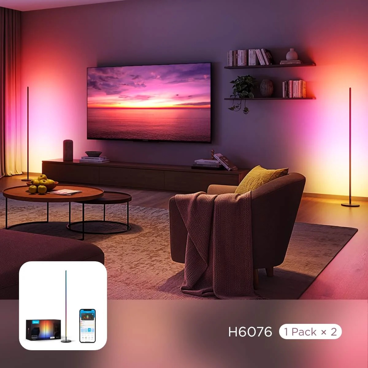 Govee RGBICW Smart Floor Lamp Basic - Image 36