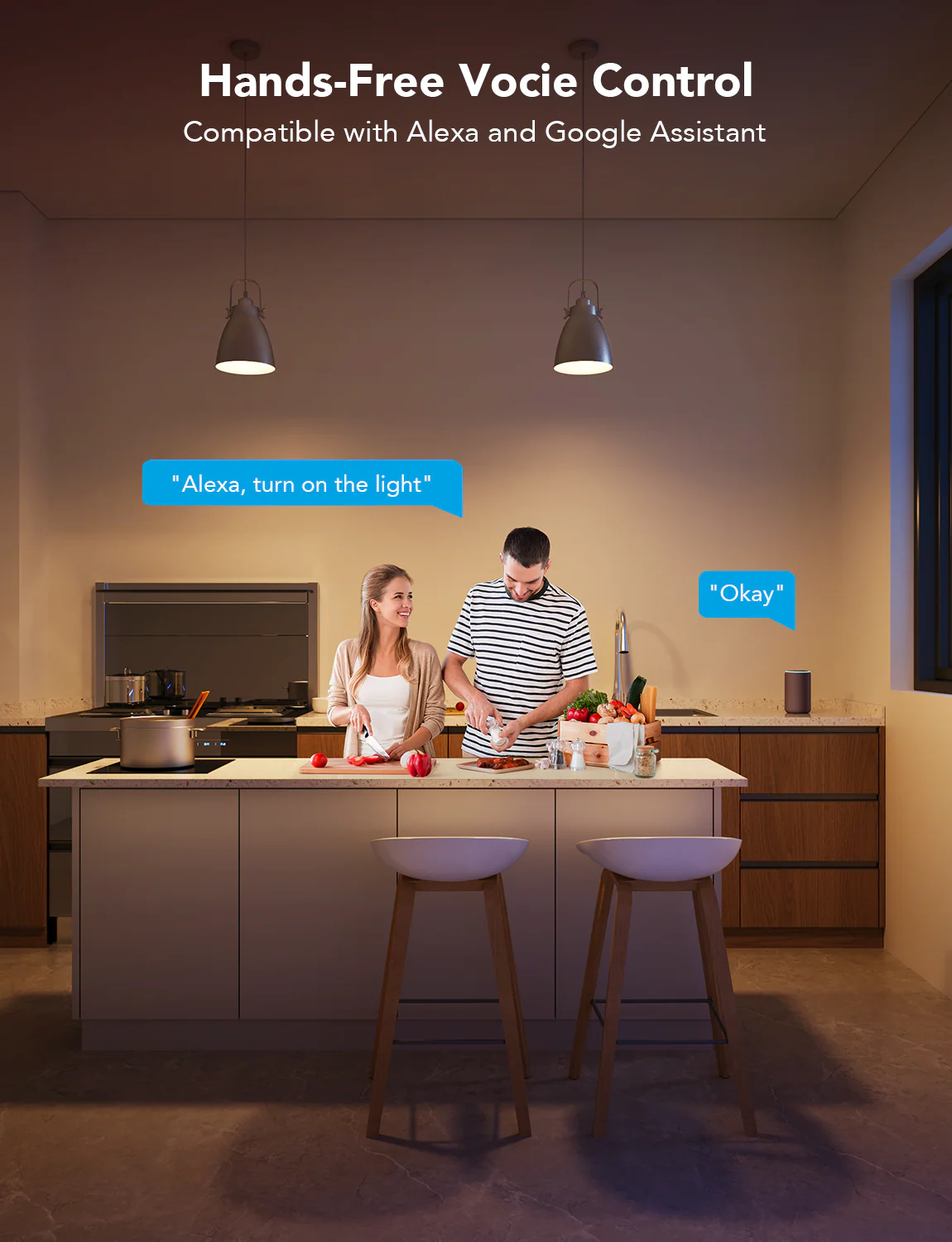 Govee RGBWW Smart BR30 LED Light Bulbs - Image 5