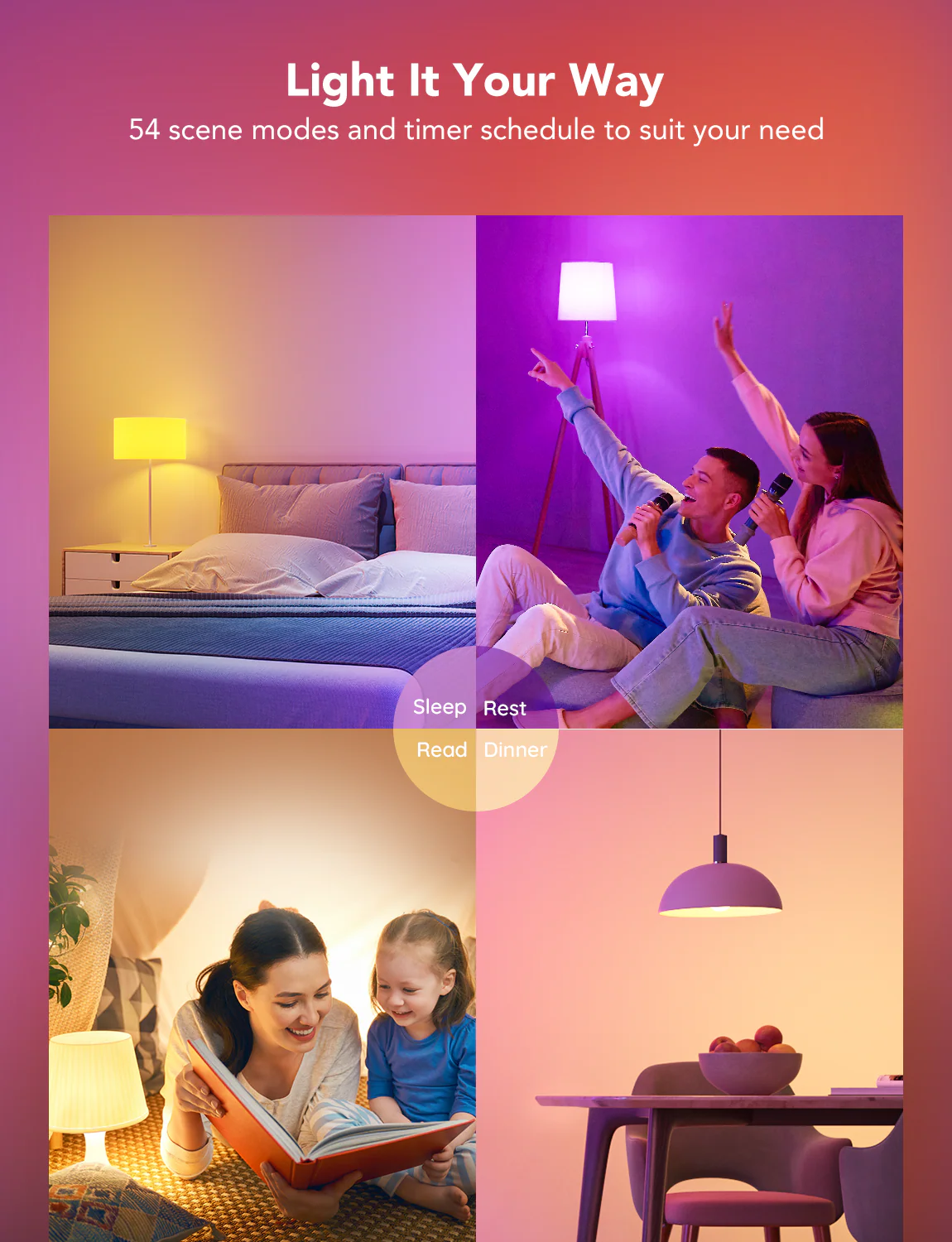 Govee RGBWW Smart BR30 LED Light Bulbs - Image 9