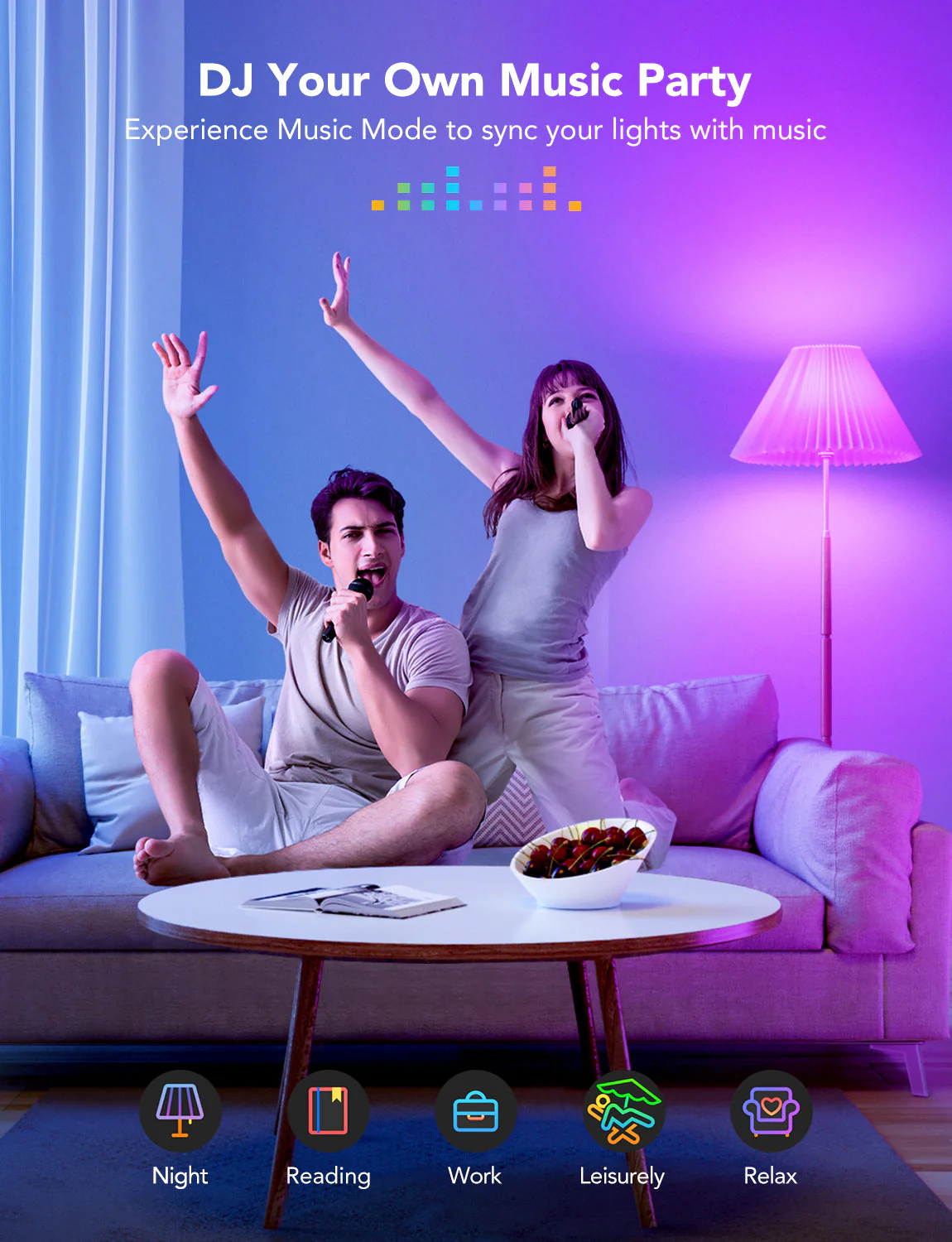 Govee Smart A19 LED Light Bulbs - Image 5