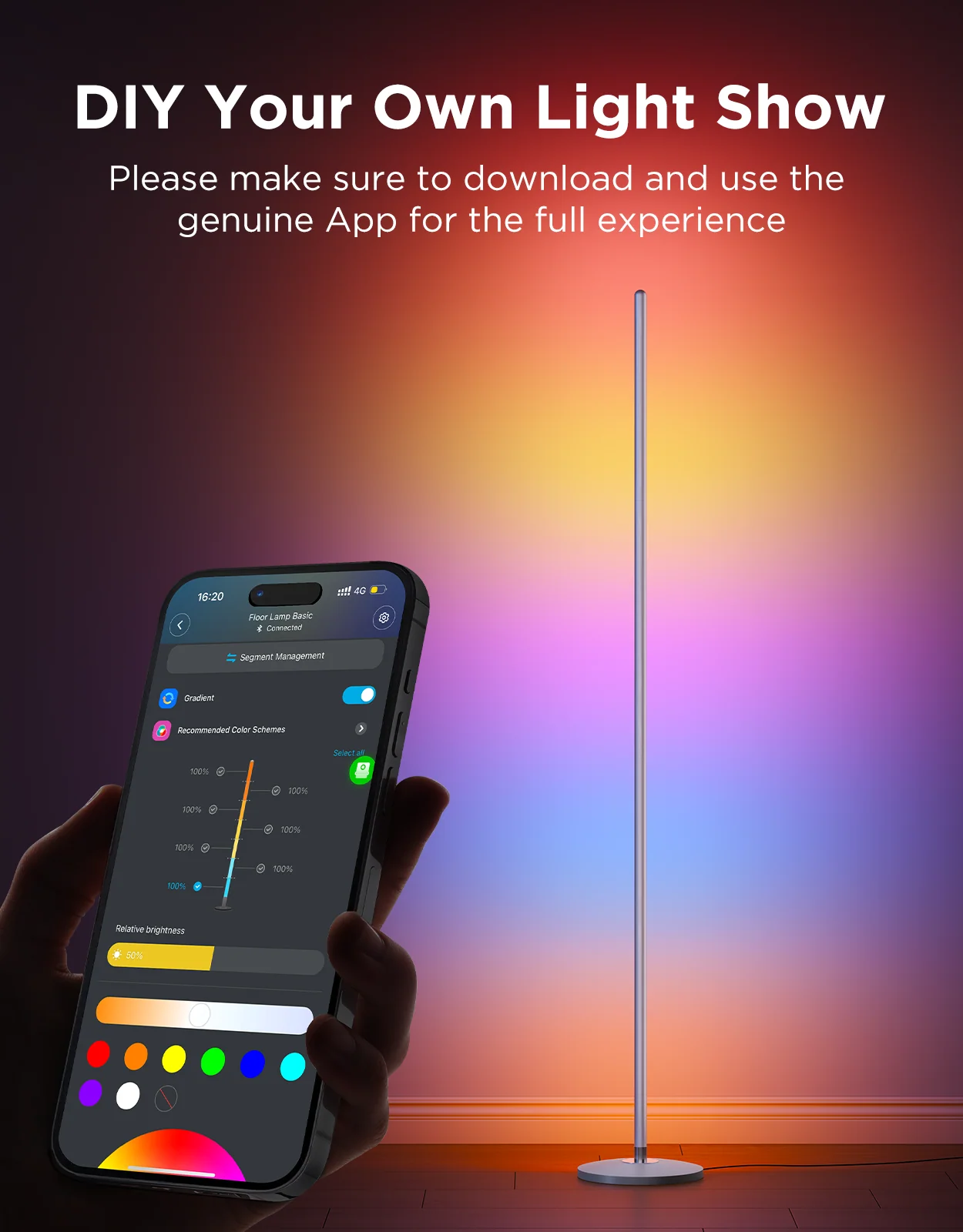 Govee RGBICW Smart Floor Lamp Basic - Image 14