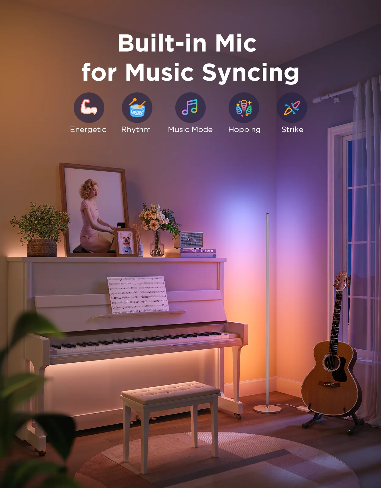 Govee RGBICW Smart Floor Lamp Basic - Image 23