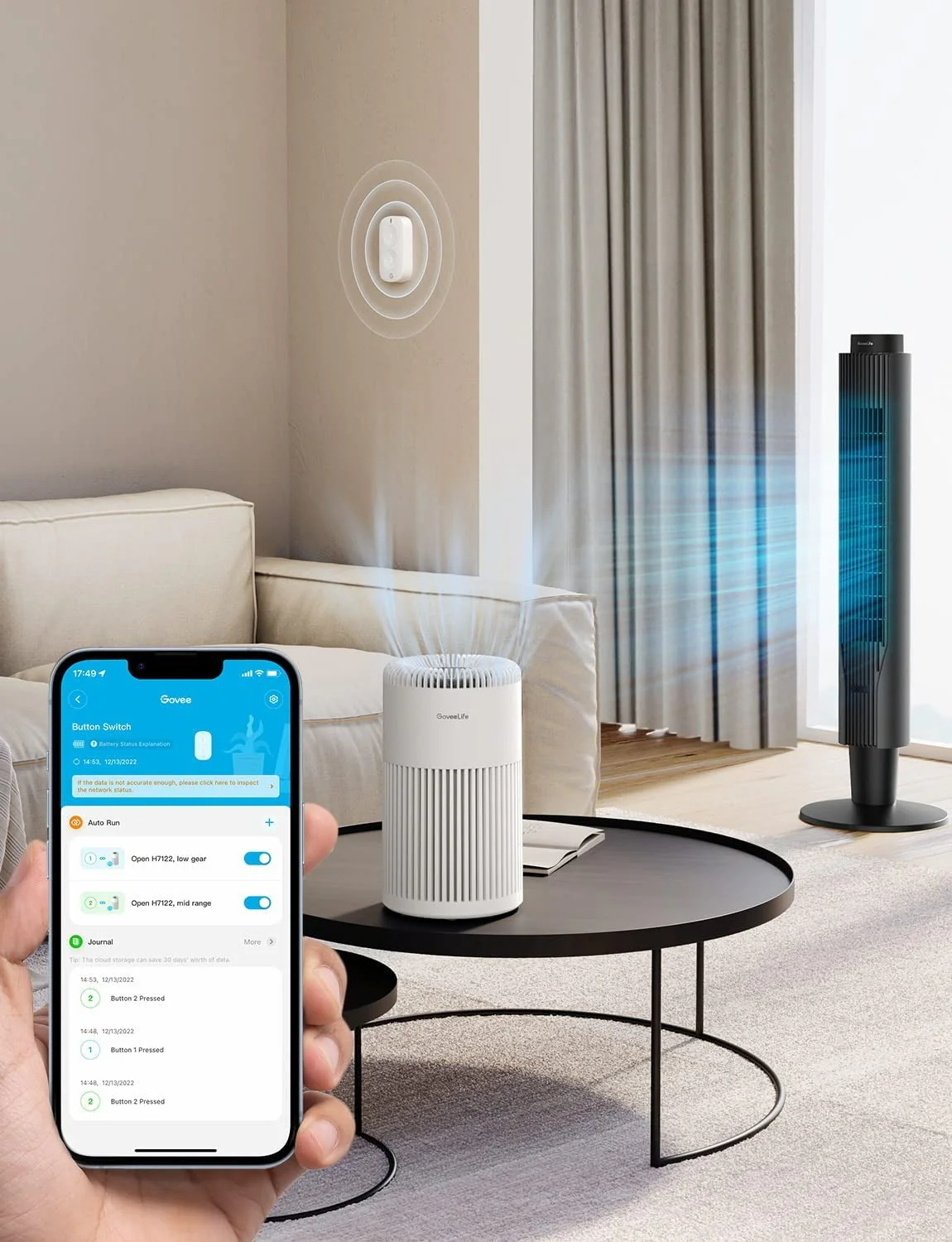 GoveeLife Smart Mini Double Button Switch - Image 9
